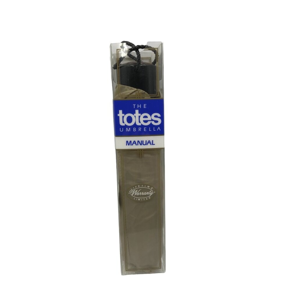 Totes Manual Umbrella - Compact & Lightweight